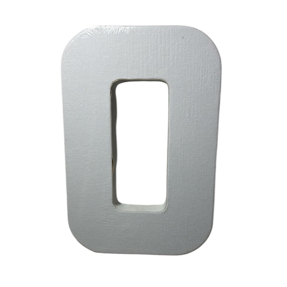 Target White Painting Canvas Letter O